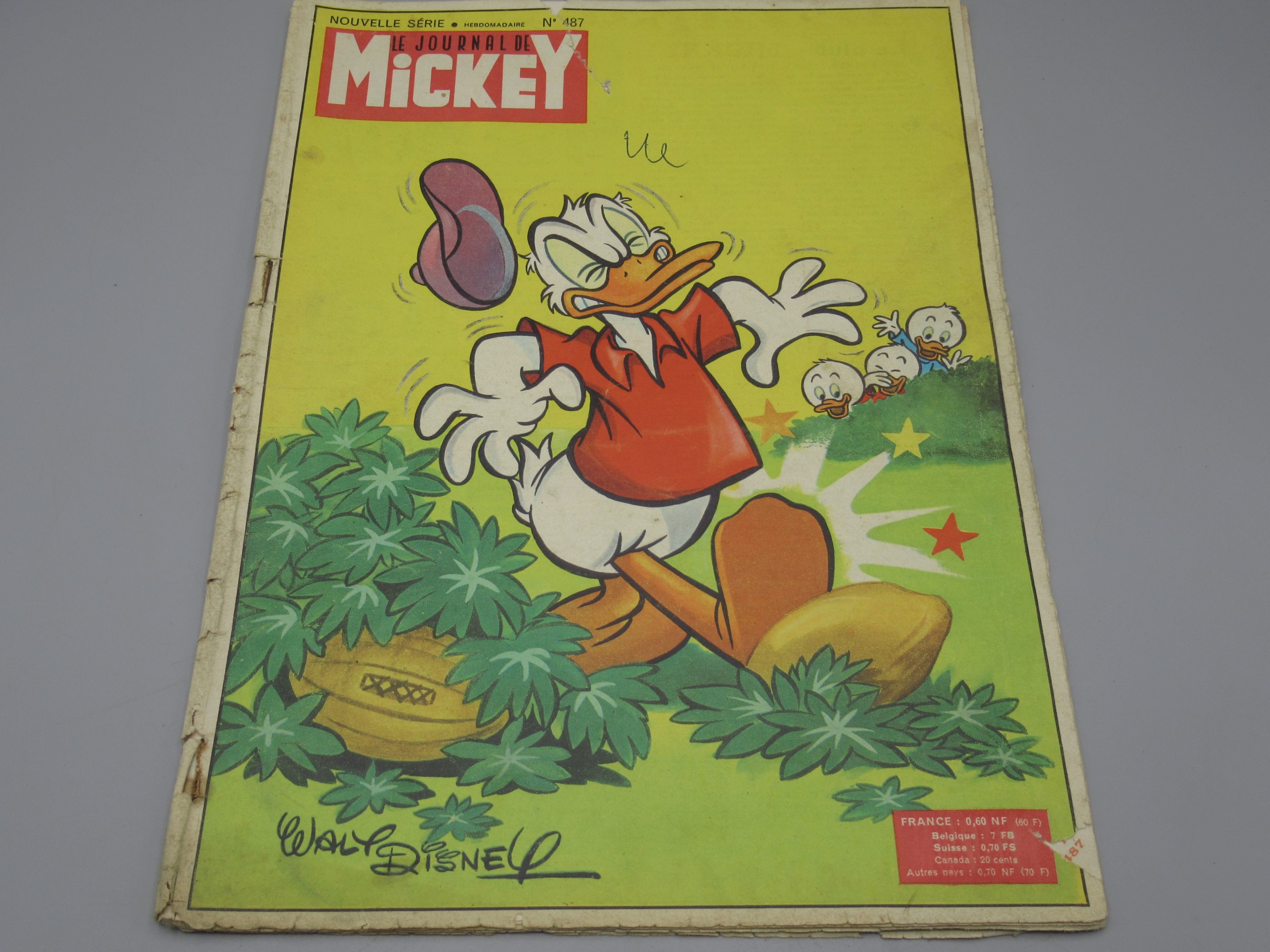 Le journal de Mickey n°487 - 24/09/1961
