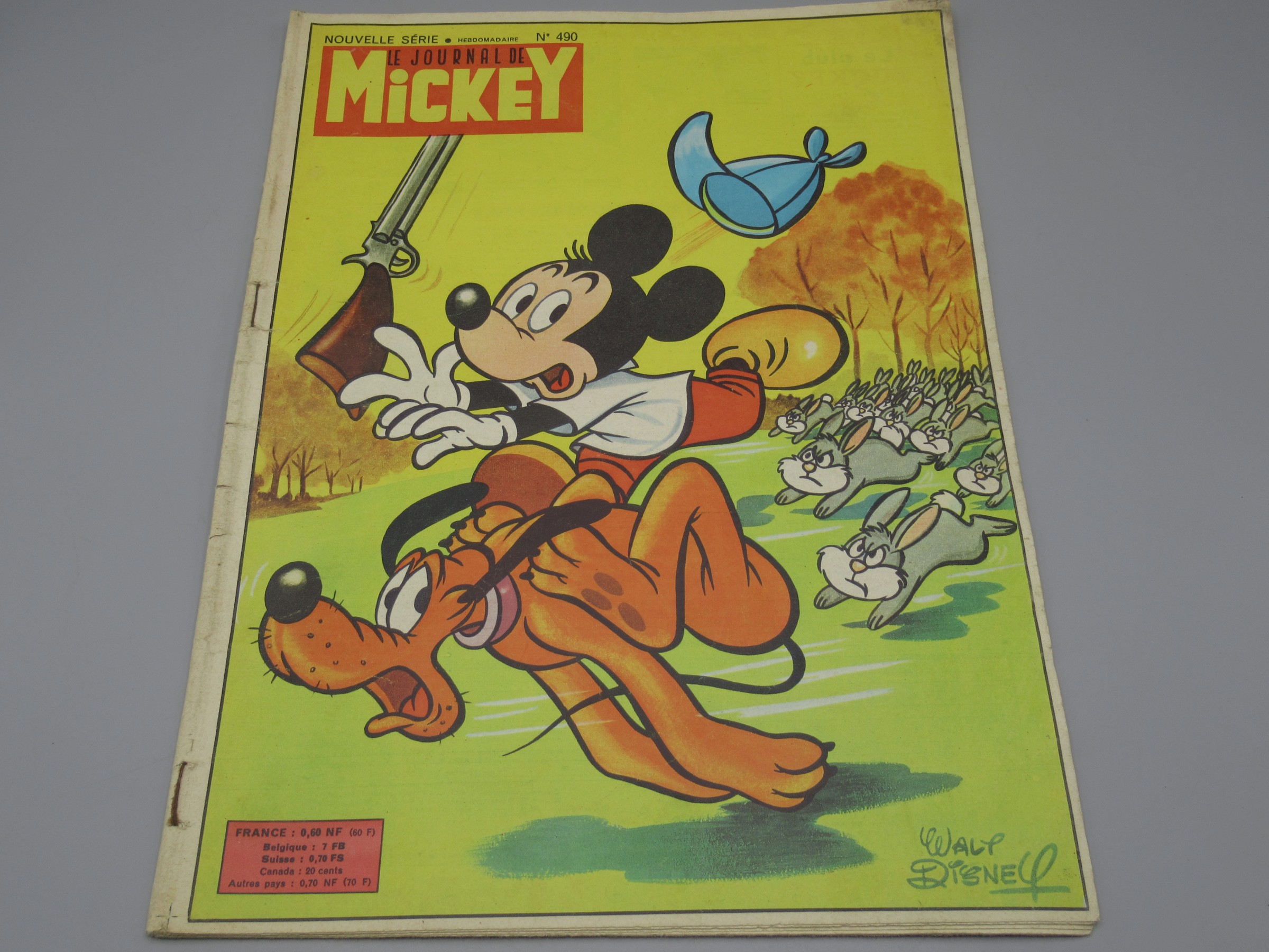 Le journal de Mickey n°490 - 15/10/1961