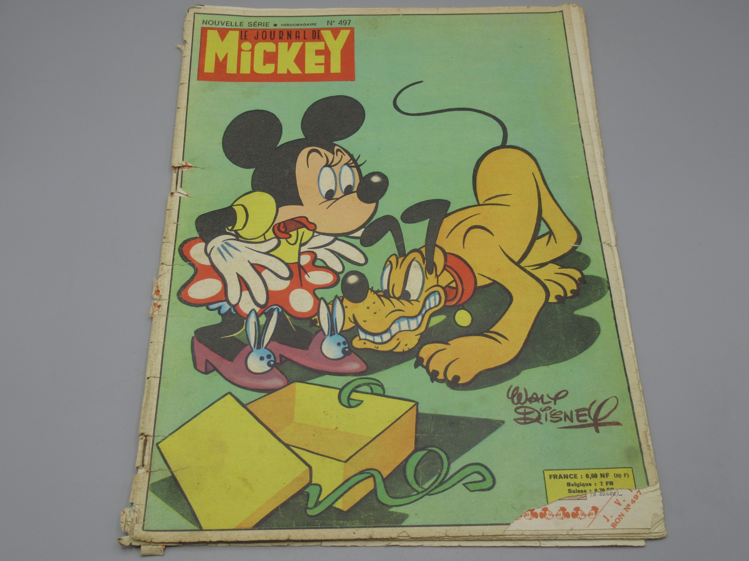 Le journal de Mickey n°497 - 03/12/1961