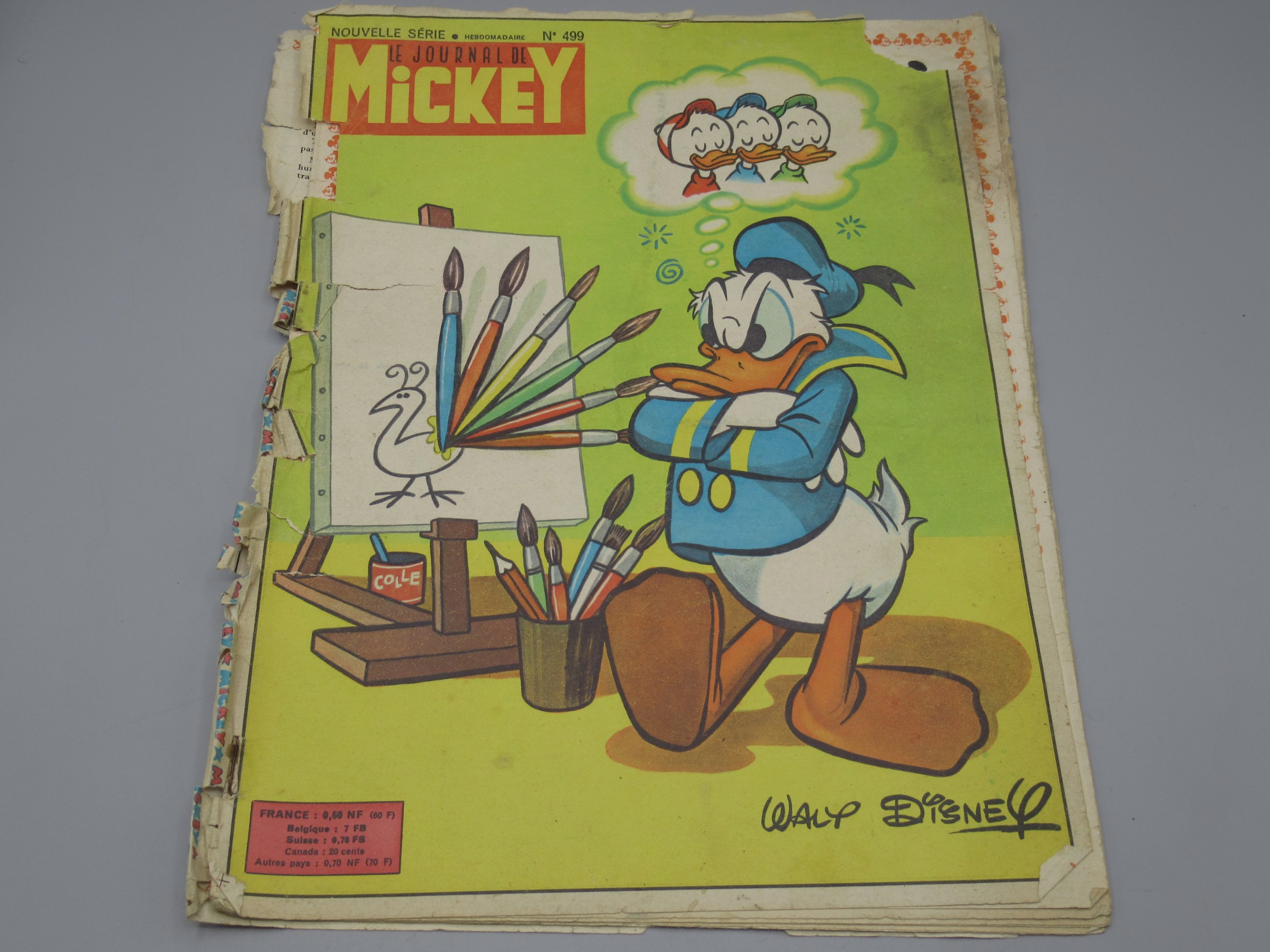 Le journal de Mickey n°499 - 17/12/1961