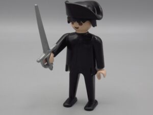 Playmobil - Pirate noir avec sabre gris - Geobra