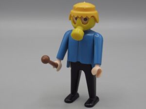 Playmobil - Homme avec masque à gaz - Geobra 1974