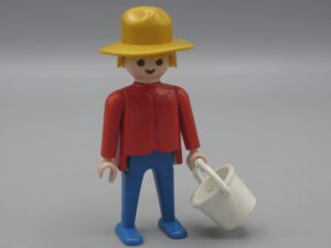Playmobil - Homme avec seau et chapeau - Geobra 1974