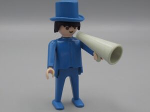 Playmobil - Homme avec porte-voix et chapeau - Geobra 1974