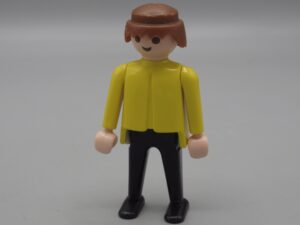 Playmobil - Homme jaune et noir - Geobra 1974