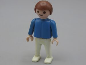 Playmobil - Garçon bleu et blanc - Geobra 1981