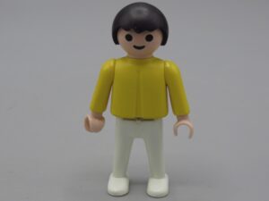 Playmobil - Garçon jaune et blanc - Geobra 1981