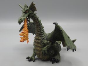 Dragon vert cracheur de feu - Papo 2005