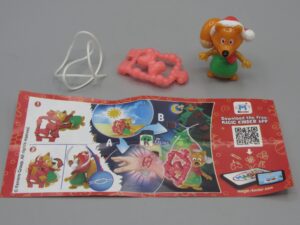 Décoration Noël - Renard et bracelet - Kinder EN385