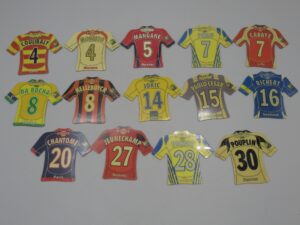 14 magnets maillot de Football - Just Foot 2008