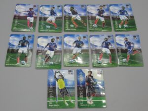12 magnets Equipe de France de Football - Carrefour 2010