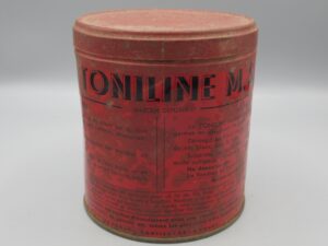 Boîte métal ronde Toniline M.S.