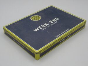 Boîte métal Week-End, tabac de virginie - Seita