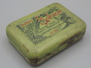 Boîte métal Pastilles Salmon, 4F50 taxe comprise