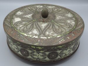 Boîte métal ronde Mélange Damas - Delacre