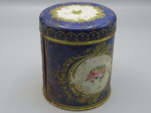 Boîte métal ronde Biscuits LU from France