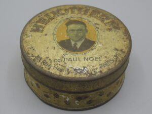 Boîte métal ronde Heliotherme de Paul Noel