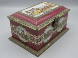 Coffret métal tirelire