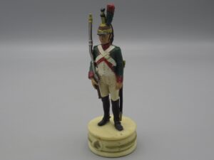 Jeu d'échec Napoléon - Cavalier blanc - Dragon de ligne - Altaya