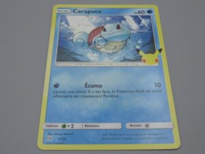 Pokemon Carapuce - Base - 17/25 - Promo Mc Donald's 2021
