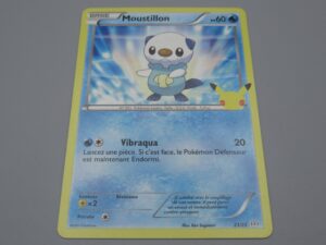 Pokemon Moustillon - Base - 21/25 - Promo Mc Donald's 2021