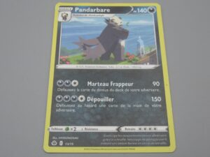 Pokemon Pandarbare - Niveau 1 - 13/15 - Promo Mc Donald's 2022
