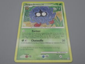 Pokemon Saquedeneu niv.10 - Base - 78/100 Rond - 2009
