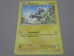 Pokemon Zébibron - Base - 41/114 Rond - 2011