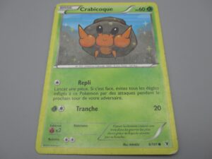 Pokemon Crabicoque - Base - 6/101 Rond - 2012