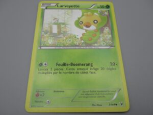 Pokemon Larveyette - Base - 1/101 Rond - 2012