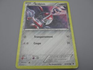 Pokemon Scalpion - Base - 81/101 Rond - 2012