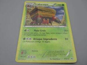 Pokemon Crabaraque - Niveau 1 - 7/101 Losange - 2012