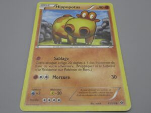 Pokemon Hippopotas - Base - 65/99 Rond - 2012