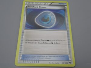 Pokemon Objet - Fortifiant Obscur - 93/108 Losange - 2012
