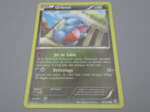 Pokemon Griknot - Base - 87/124 Rond - 2012