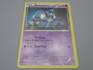Pokemon Gringolem - Base - 58/124 Rond - 2012