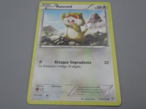 Pokemon Ratentif - Base - 110/135 rond - 2013
