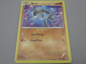 Pokemon Riolu - Base - 75/135 rond - 2013