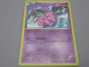 Pokemon Nidoran mâle - Base - 43/116 Rond - 2013