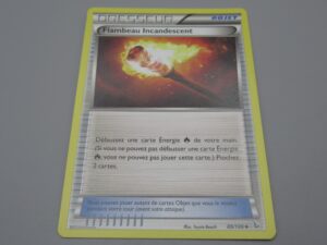 Pokemon Objet Flambeau Incandescent - 89/106 Losange - 2014