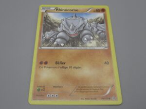 Pokemon Rhinocorne - Base - 74/160 Rond - 2015