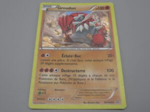 Pokemon Groudon - Holo - Base - 84/160 Etoile - 2015