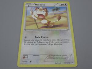 Pokemon Miaouss - Base - 114/162 Rond - 2015