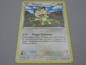 Pokemon Miaouss - Base - 74/124 Rond - 2016