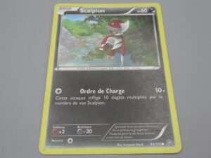 Pokemon Scalpion - Base - 63/114 Rond - 2016