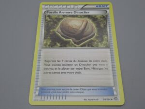 Pokemon Objet Fossile Armure Dinoclier - 98/114 Los. 2016