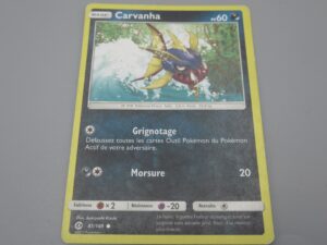 Pokemon Carvanha - Base - 81/149 Rond - 2017