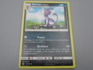 Pokemon Persian d'Alola - Niv. 1 - 79/149 Losange - 2017