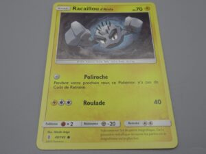 Pokemon Racaillou d'Alola - Base - 40/145 Rond - 2017