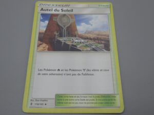 Pokemon Stade Autel du Soleil - 118/145 Losange - 2017